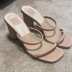 Dolce Vita Blush Heeled Sandals